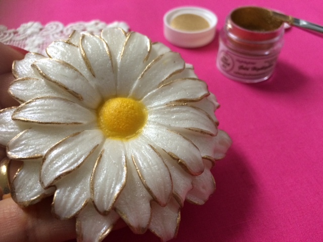 Big Daisy flower Silicone Mold wax Food Cake Decoration soap Cupcake(FDA)