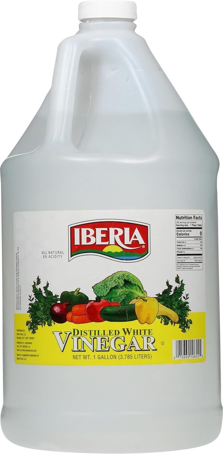 1 Gallon All-Natural Distilled White Vinegar – Versatile Kitchen Essential