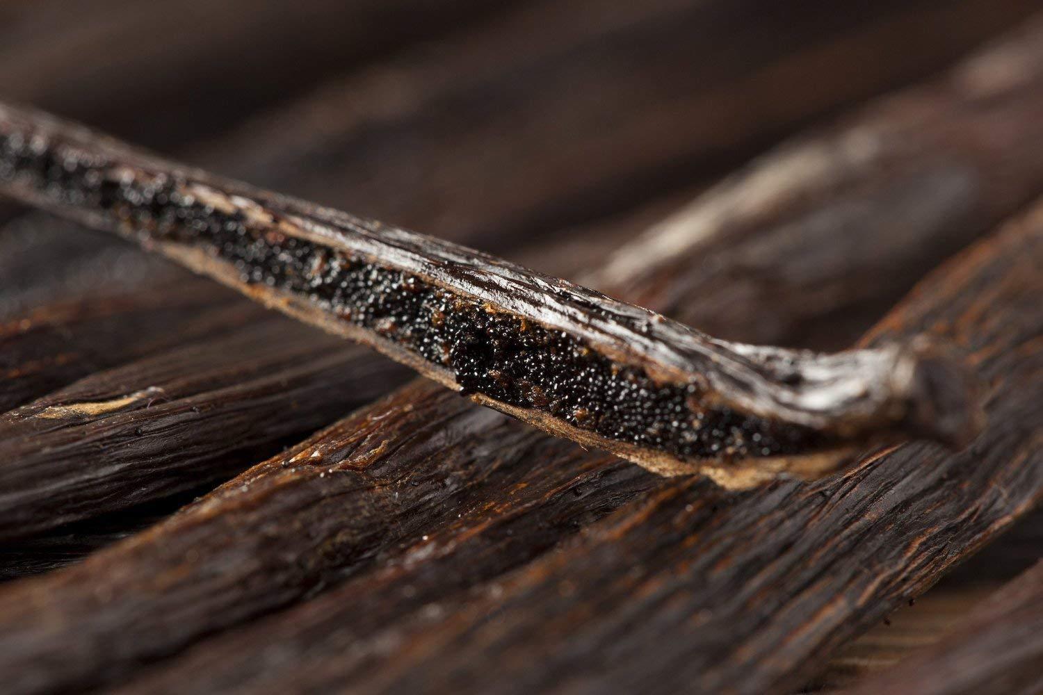 25 ORGANIC Madagascar Gourmet Vanilla Beans Grade A, Whole Beans for Baking