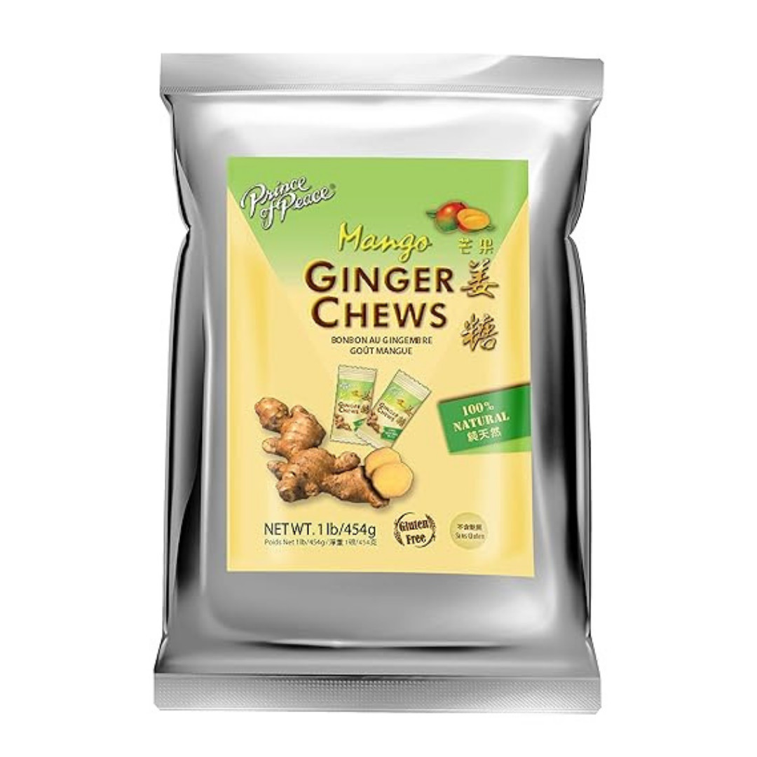 Prince of Peace Ginger Chews all flavors, 1 lb. – Candied Ginger – Natural Candy