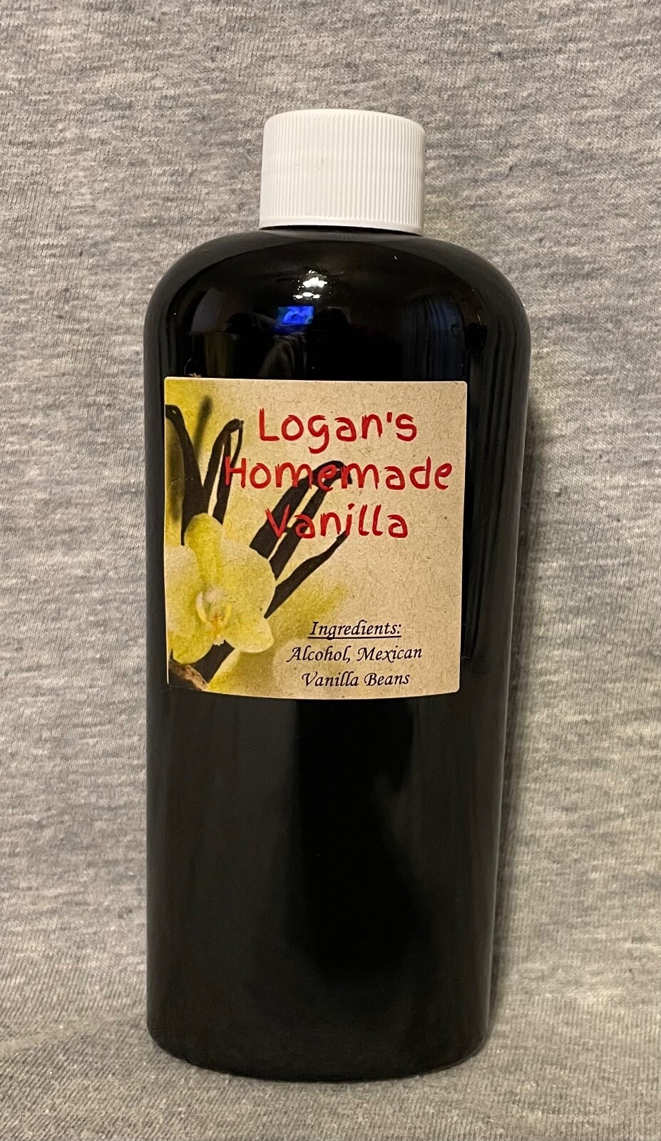 Logan’s Homemade Vanilla 8 ounce bottle