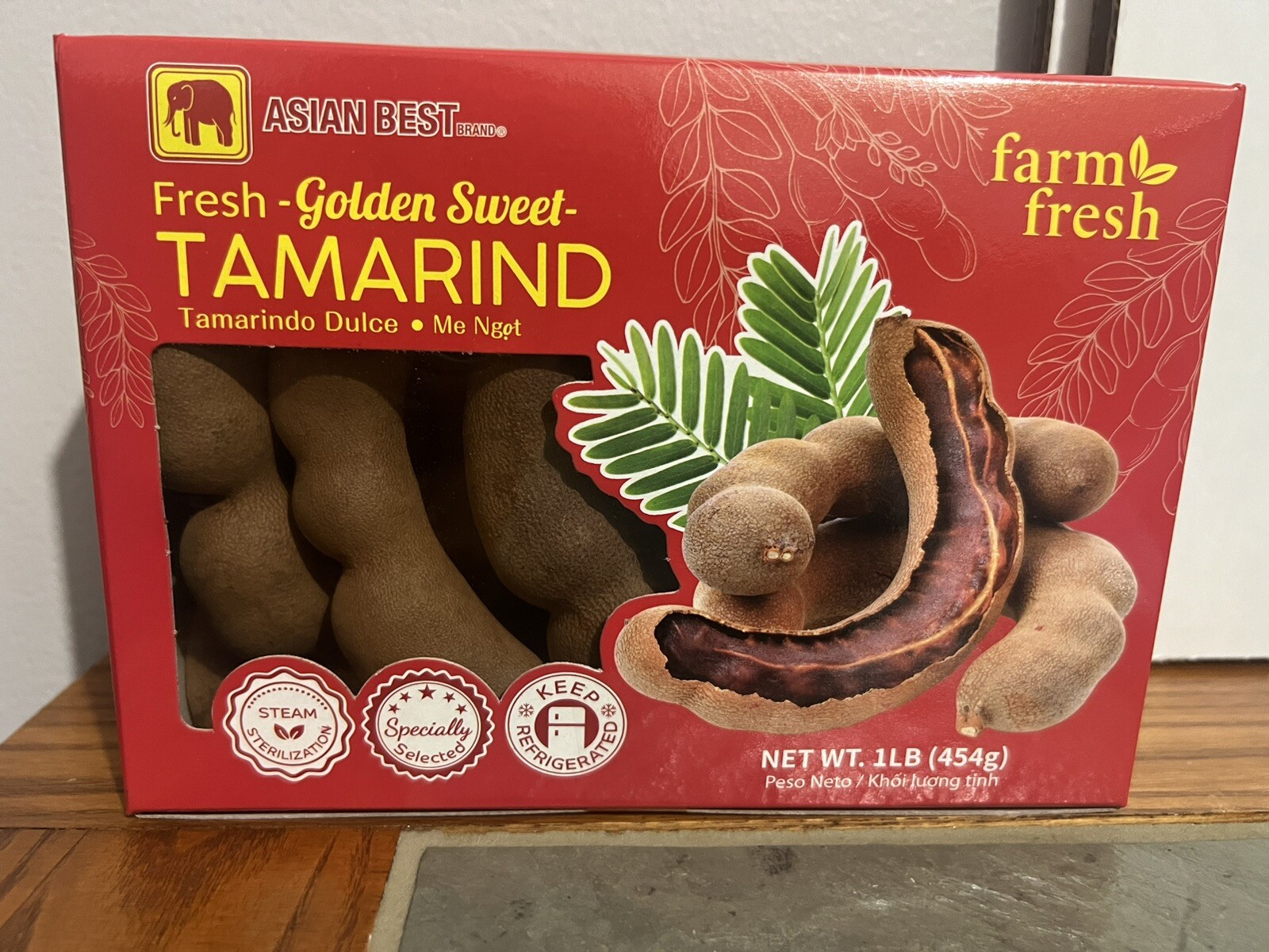 Fresh Sweet Thai Tamarind- Me Thai Ngot- Delicious Thai Fruit