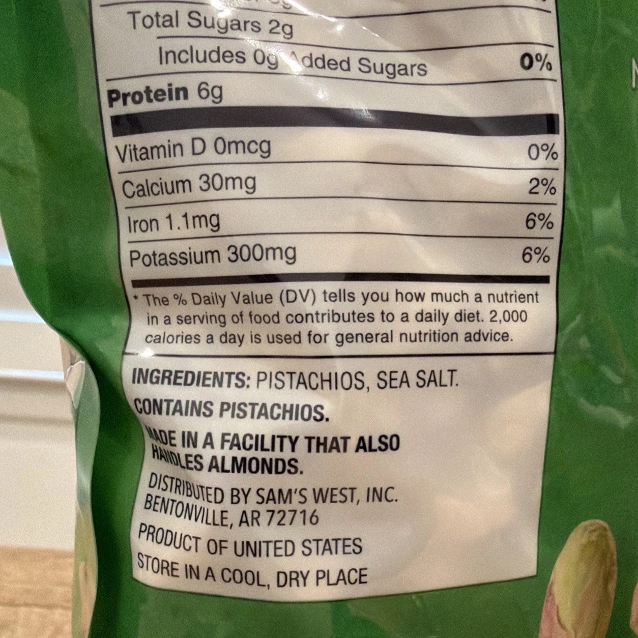 Member’s Mark Roasted California Pistachios with Sea Salt 3 Lbs 48 oz Ships Free
