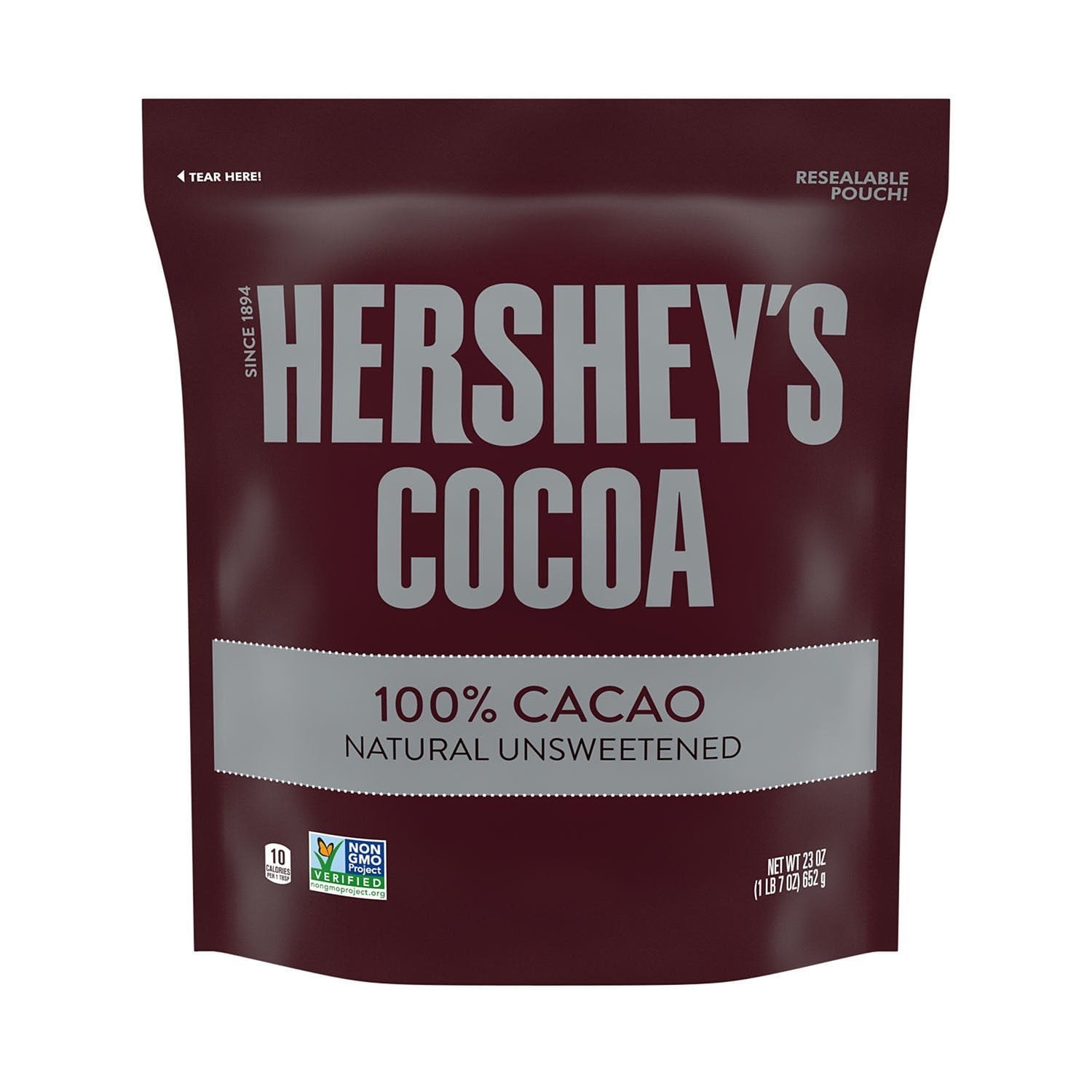 Hershey’s Cocoa 100% Cacao Natural Unsweetened, 23 oz.
