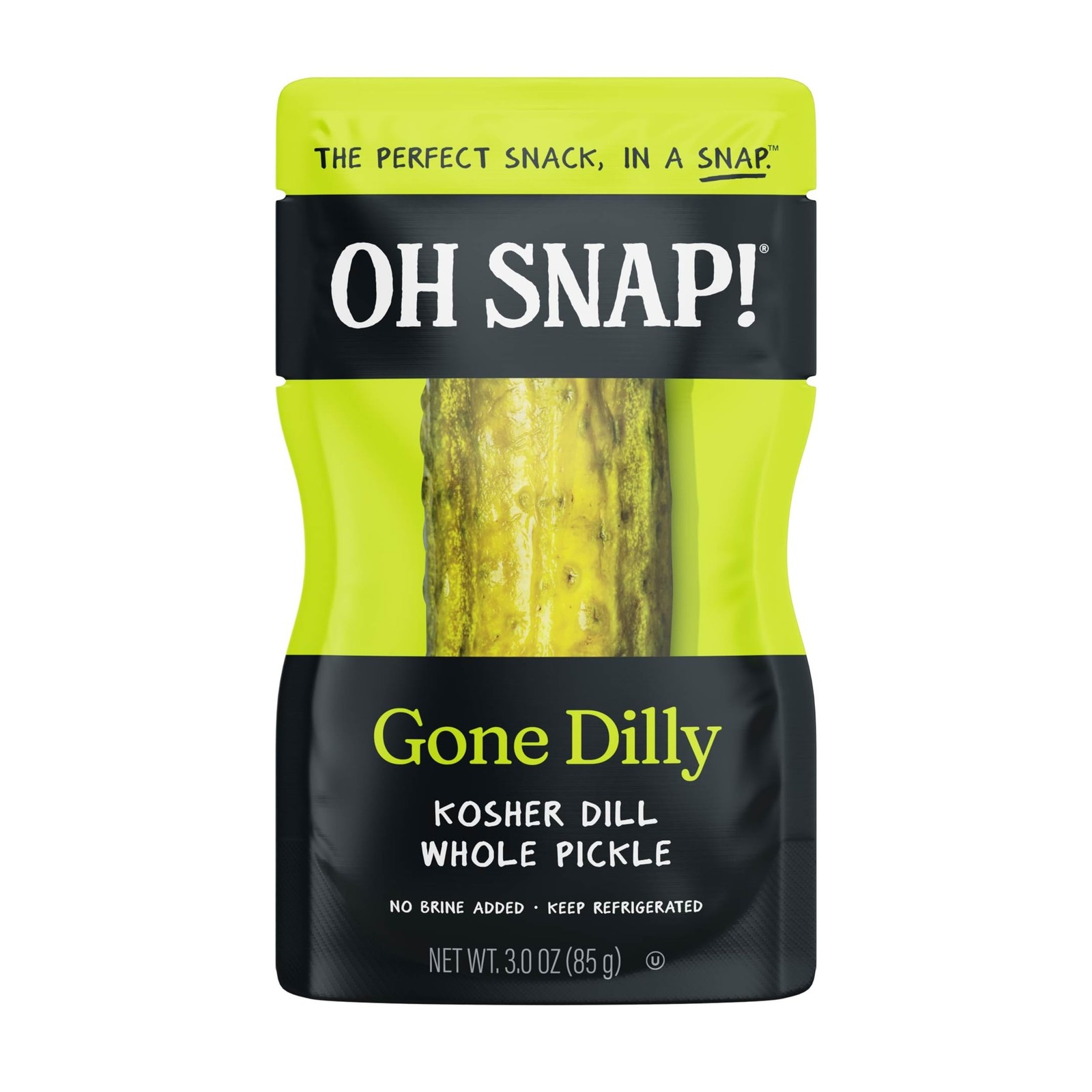 OH SNAP! Gone Dilly Whole Pickle (12 Pack) – 12 Count (Pack of 1)