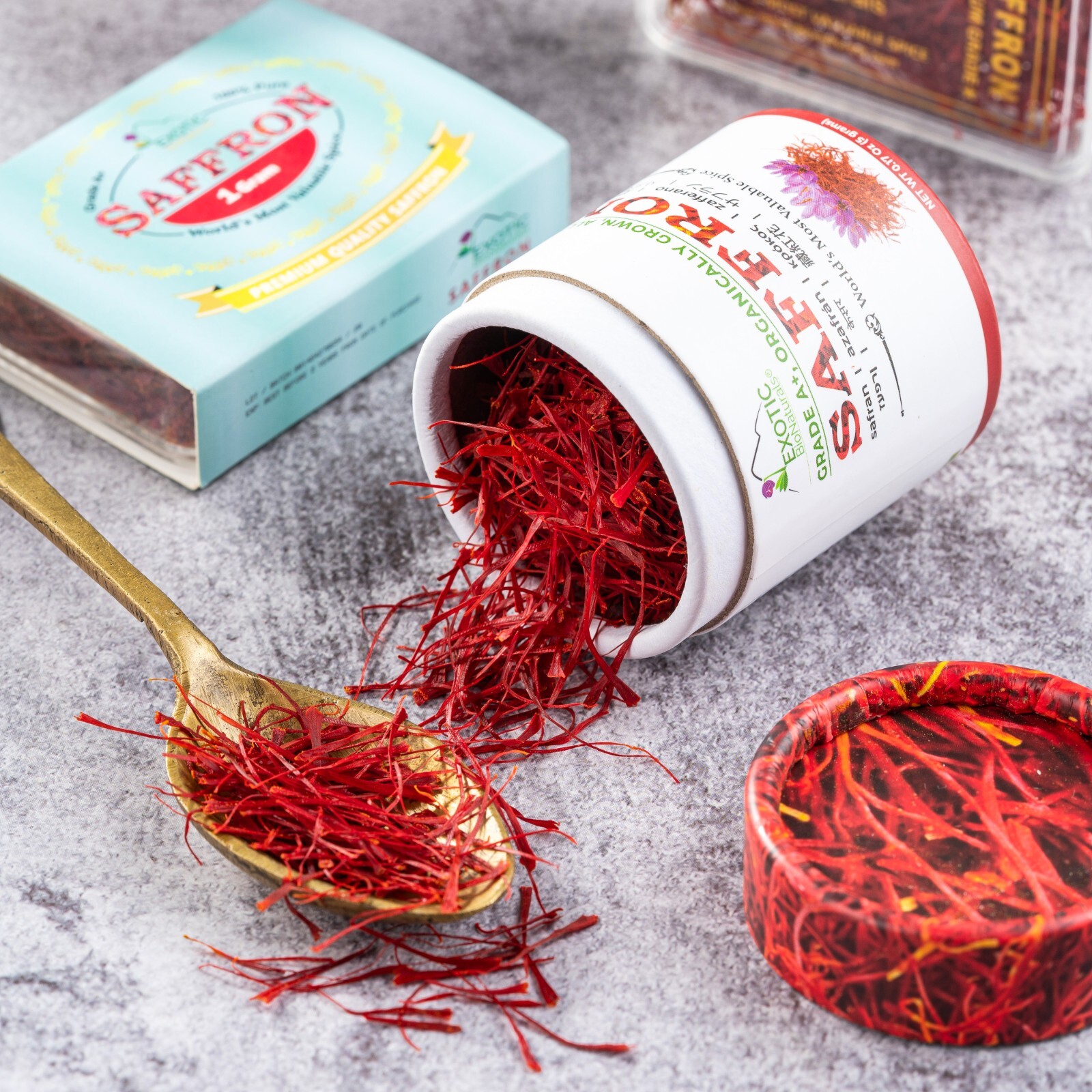 SAFFRON :GENUINE GRADE A+, ORGANICALLY GROWN SUPER NEGIN ( Directly from farmer)