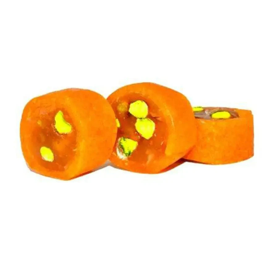Apricot Malban Roll – Gourmet Turkish Delight Middle Eastern Holiday Candy