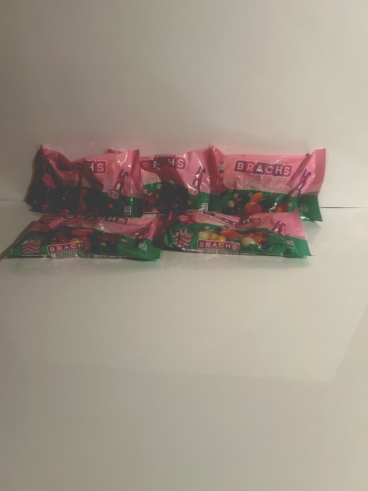 5 Pack Brach’s Classic Jelly Beans,Springtime Candy,/72.5oz Total/Exp 10/24/2027