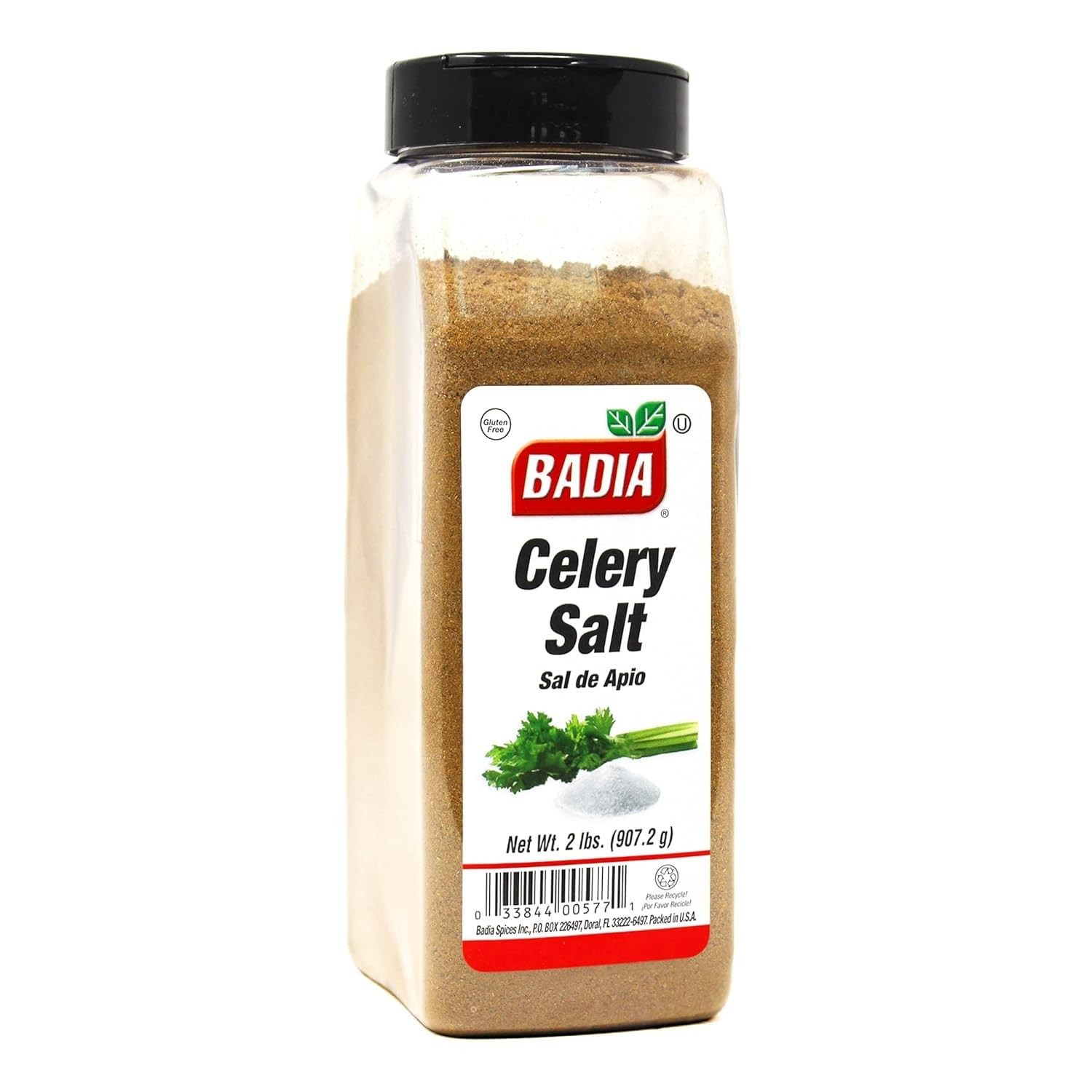 Badia Celery Salt, 2 Pound – Flavorful Blend of Ground 32 Ounce (Pack 1)