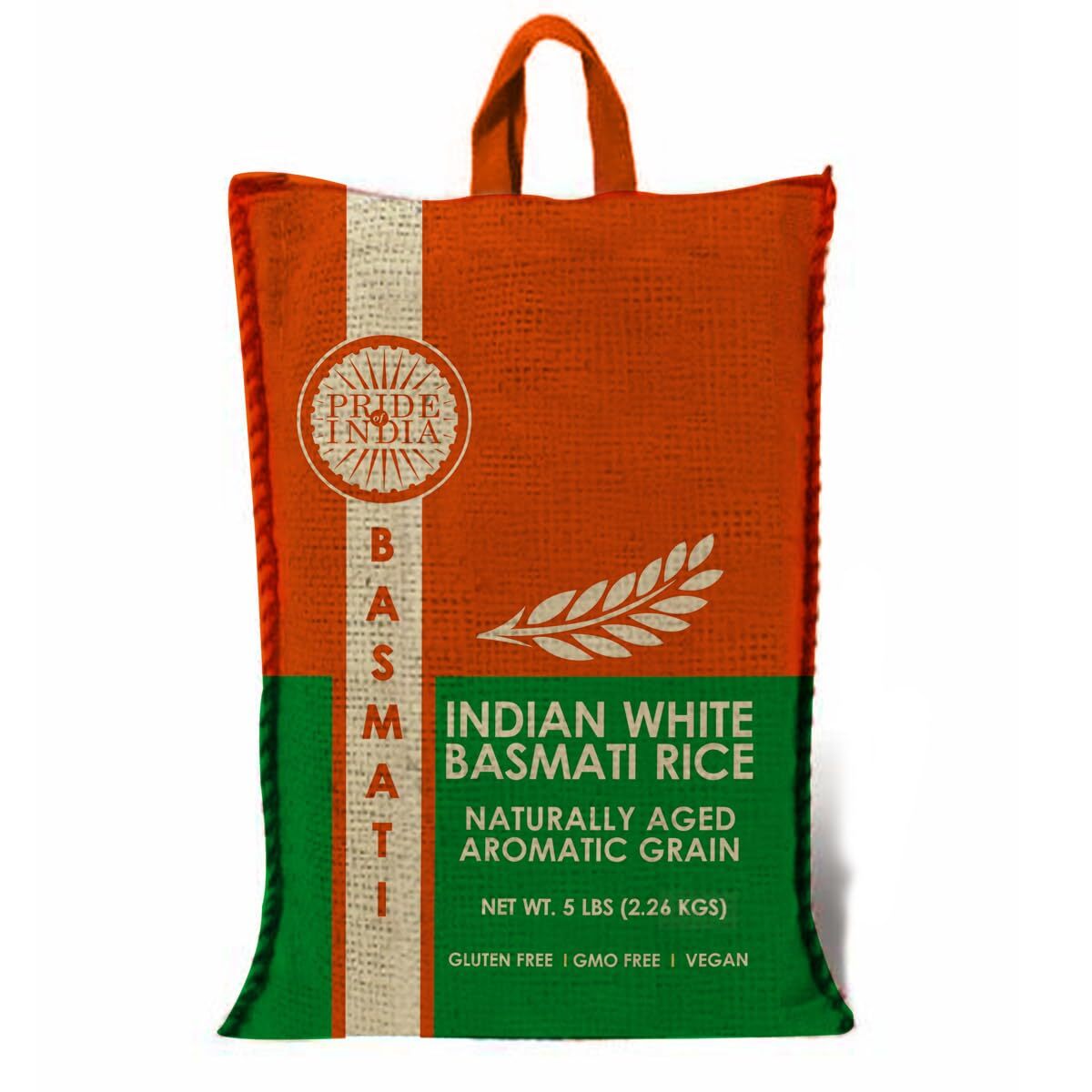 Extra Long Indian White Basmati Rice – Naturally Aged Aromatic Grain Jar