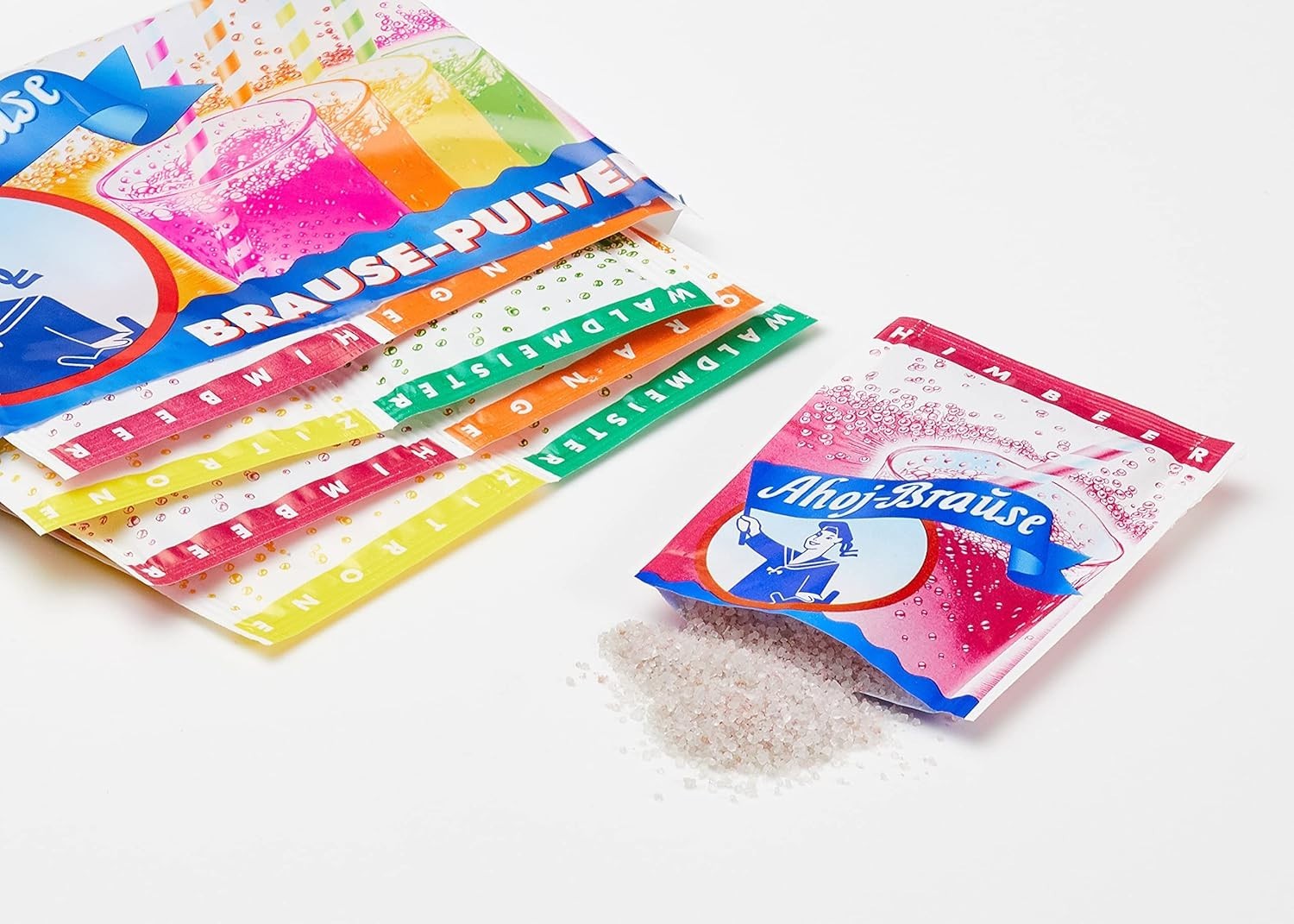 Assorted Fizzy Sherbet Sachets – Caffeine Free, 10 Count for Celebrations