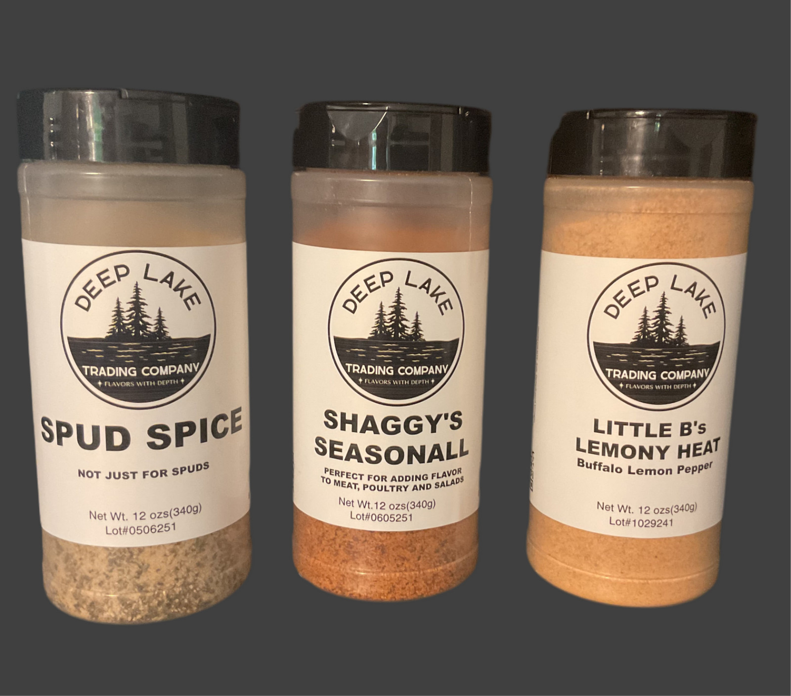 Every Meal Trio – Shaggy’s Seasonall, Spud Spice & Little B’s Lemony Heat –3 Pak
