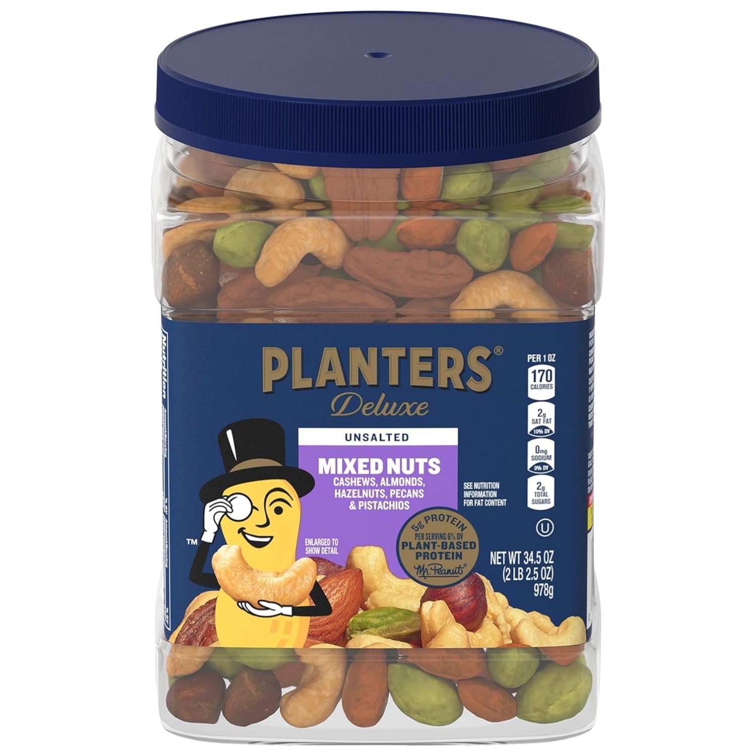 Gourmet Blend of Unsalted California Pistachios & More