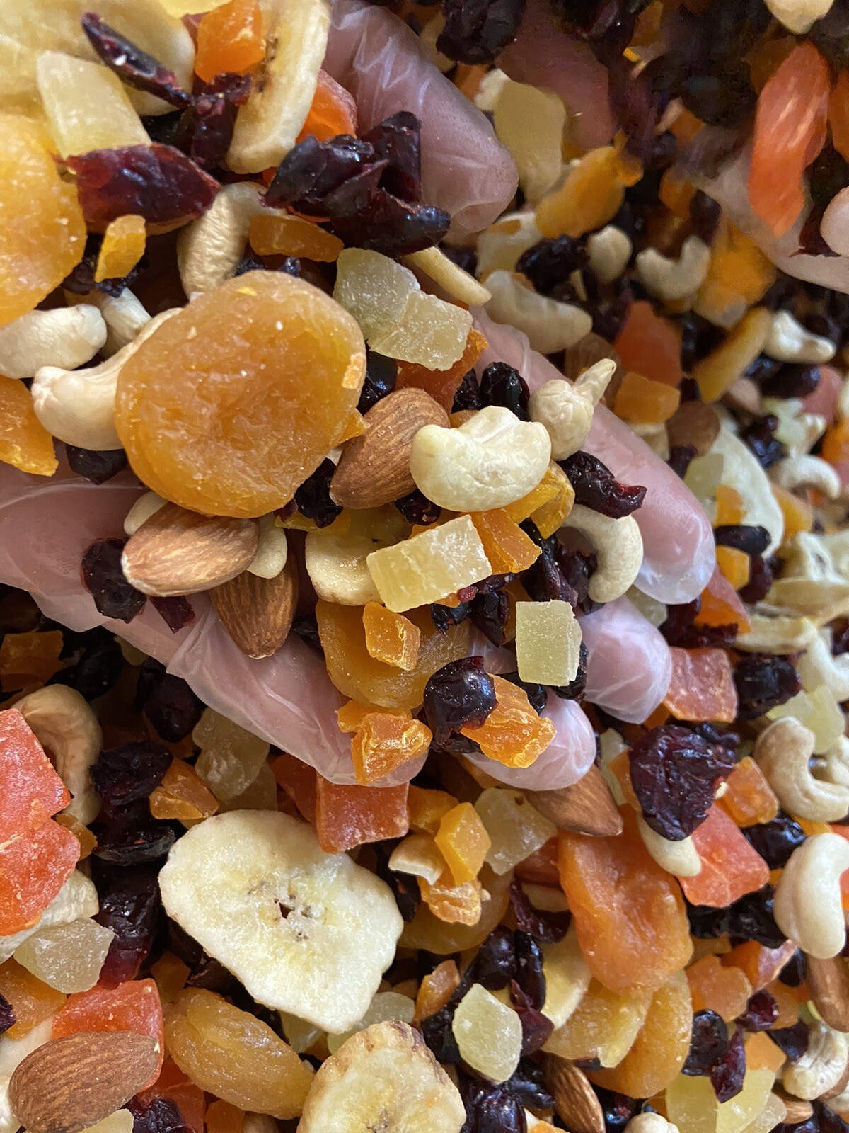 Tropical Healthy Fruit and Nut Hot Mix Resealable Bag Always Fresh by Agro Sun