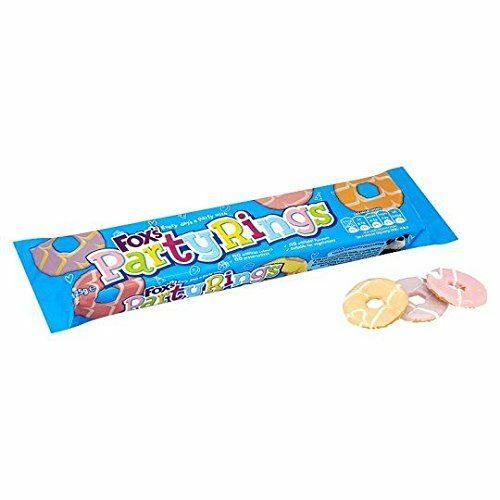 Fox’s Iced Party Rings – 125g – Pack of 2 (125g x 2)