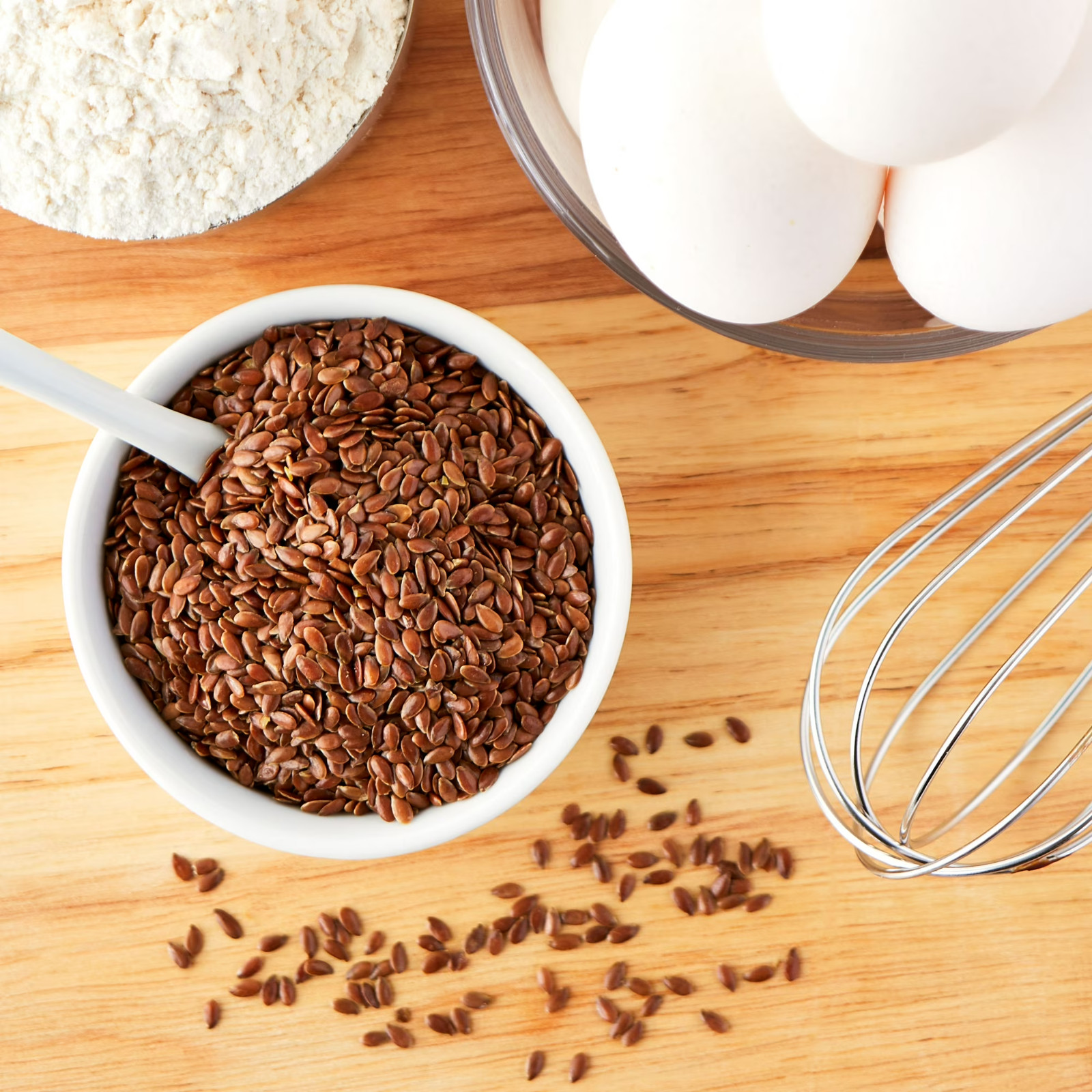 Great Value Organic Whole Flax Seed, 22 oz Free Shipping