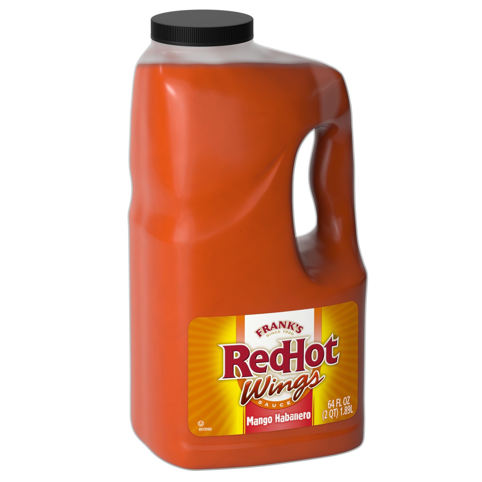 Frank’s RedHot Mango Habanero Wings Sauce, 0.5 gal