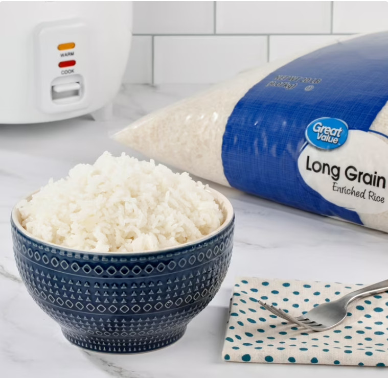4 Bag Great Value Long Grain Enriched Rice, 20 lb