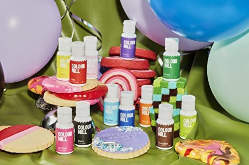 Oil-Based Food Coloring 20 Milliliters Black