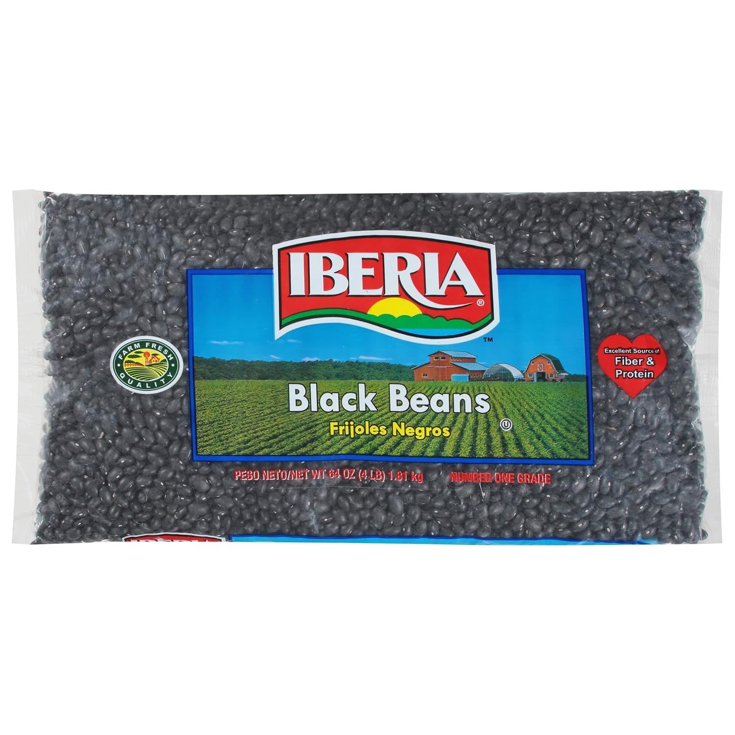 Nutritious Black Beans, 4 lb Bulk – Gluten-Free, Low Sodium Pantry Essential