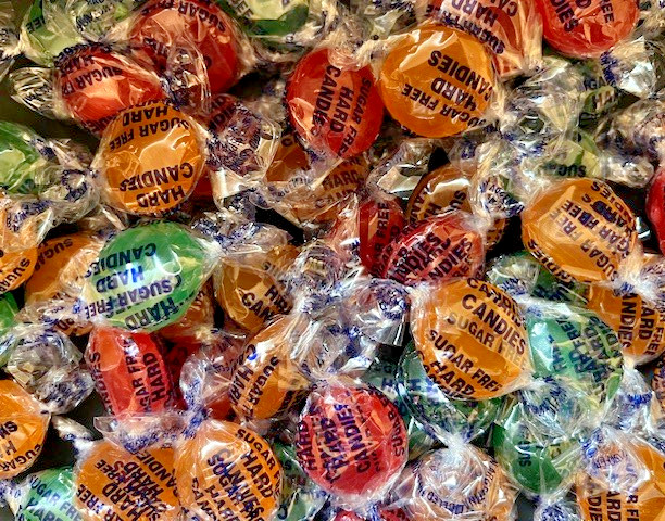 *Sugar Free* Assorted Fruit Flavored Hard Candy- {BULK- 1/2 POUND}