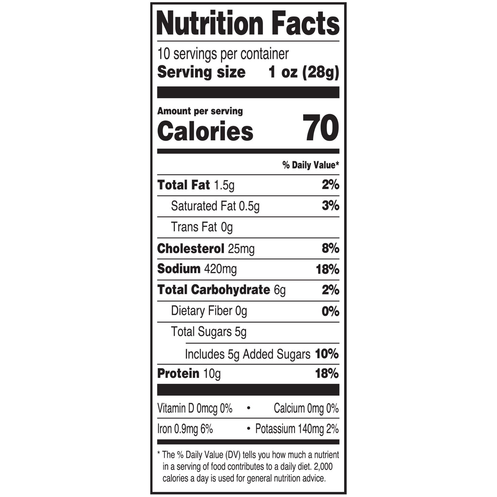 2 Pack Great Value Teriyaki Beef Jerky Value Pack, 10 oz