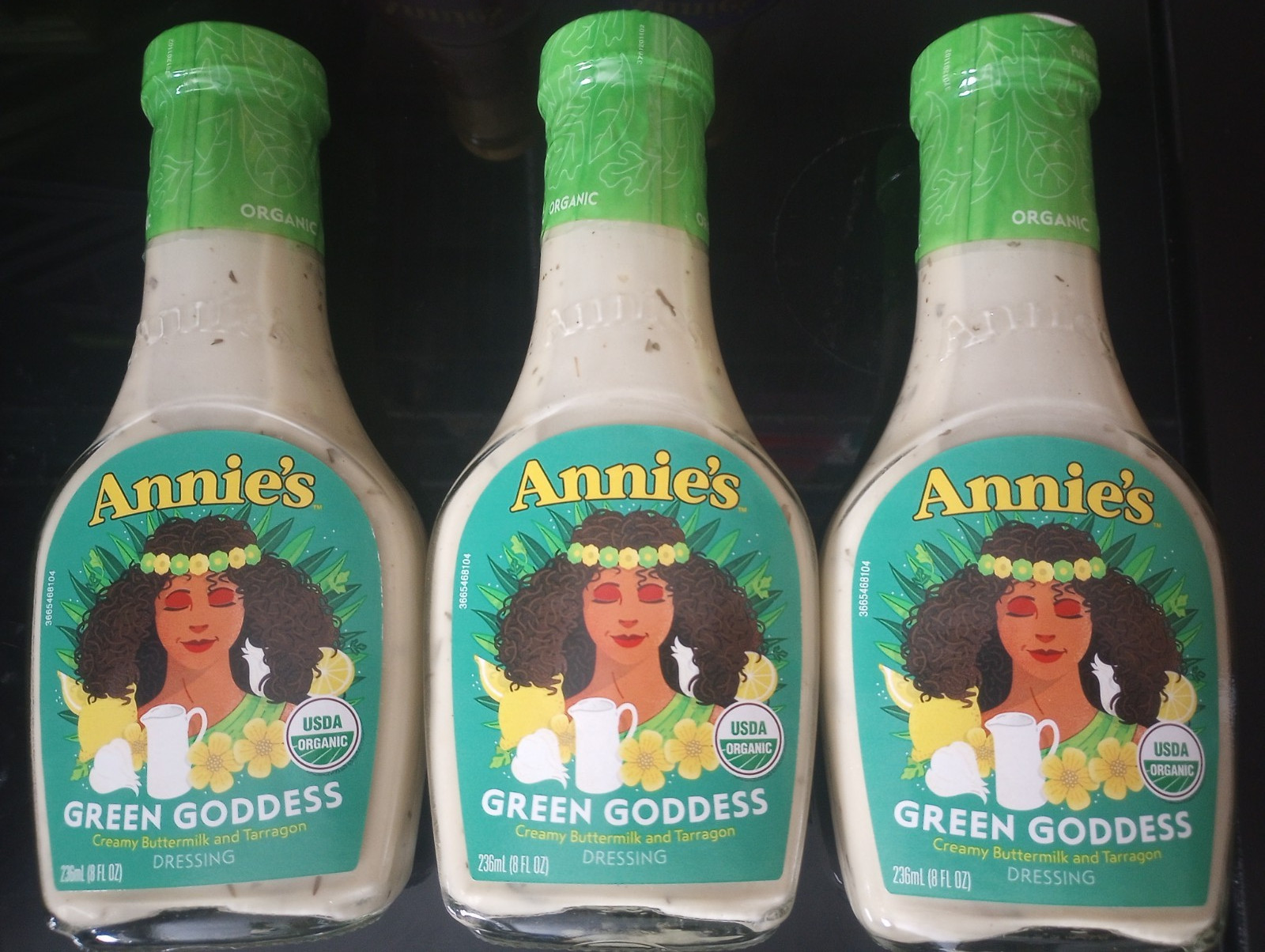Annie’s Naturals Organic Dressing Green Goddess, 8oz, 3-Pack *READ DISCRIPTION*