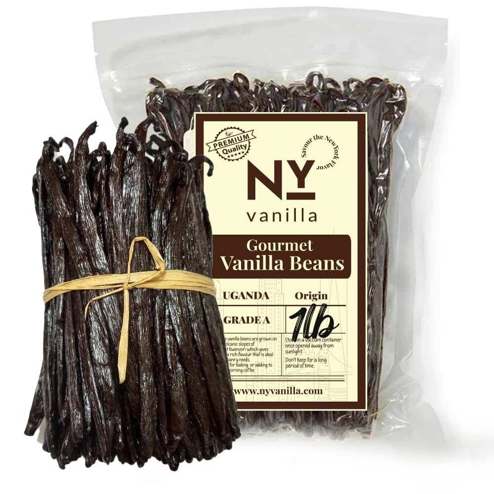 1 Pound Vanilla Beans Whole Grade A Vanilla Pods for Vanilla Extract