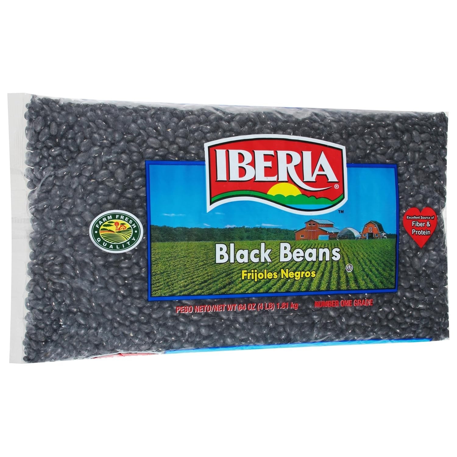 Nutritious Black Beans, 4 lb Bulk – Gluten-Free, Low Sodium Pantry Essential