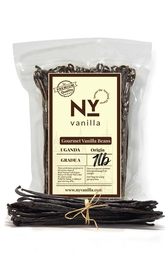 Whole Vanilla Beans, Grade A Vanilla Pods, Vanilla Beans for Making Extract