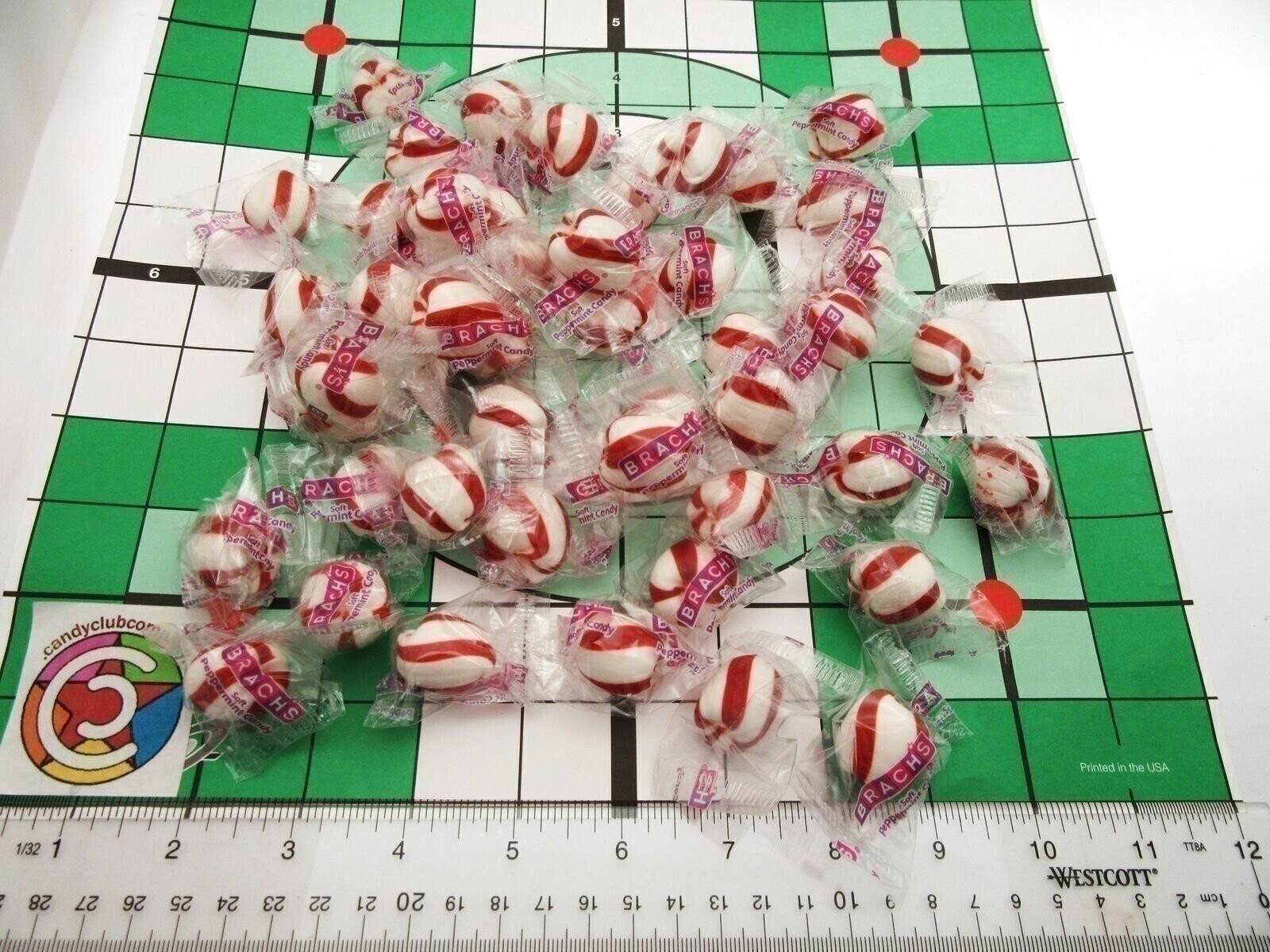 Bob’s Sweet Stripes 8oz ~ soft mint Bobs candy peppermint ~ Half Pound Sweets