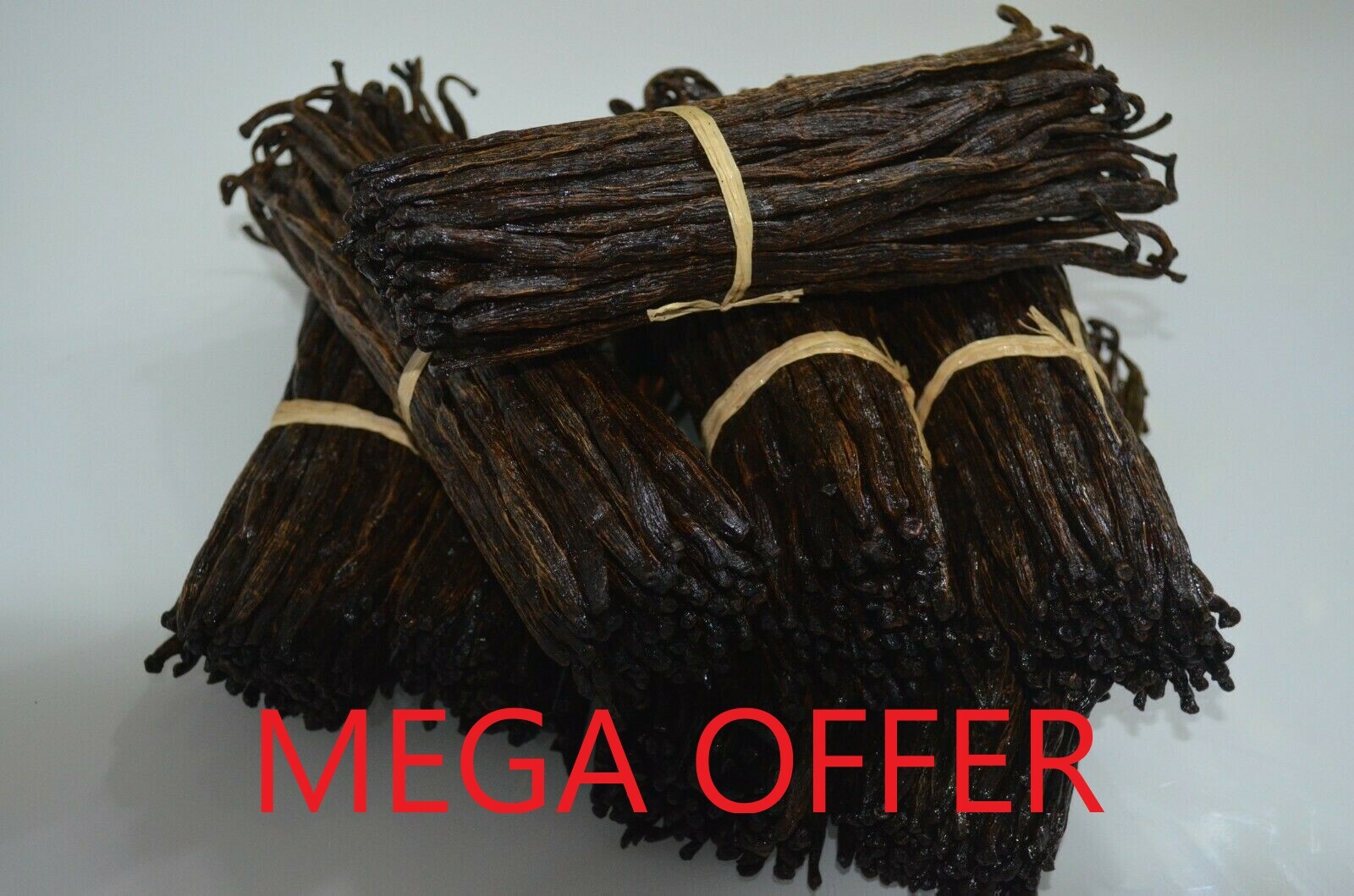 100 grm Bourbon Vanilla Pods Madagascar Beans Grade B DRY PREMIUM ORGANIC