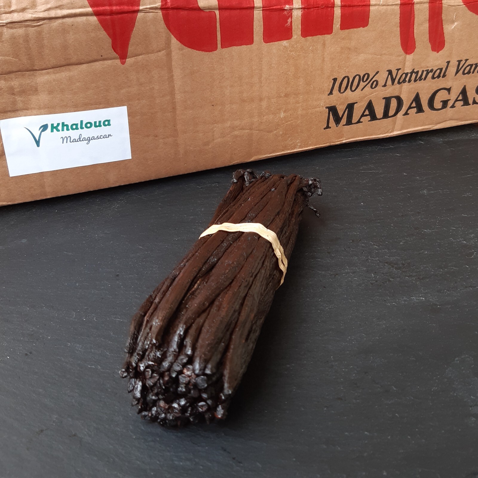 20 Vanilla Pods Bourbon Madagascar 12-13Cm Class A Gourmet Kh-Fairtrade