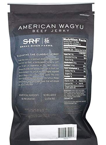 Snake River Farms American Wagyu Beef Jerky, 10oz