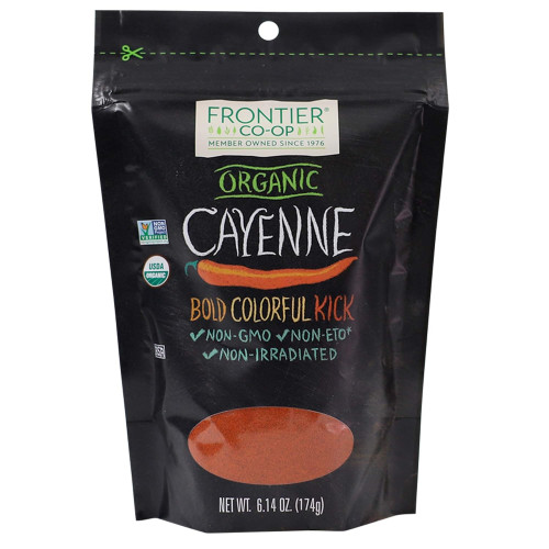 Frontier Co-op Organic Ground Cayenne 6.14 oz. 5/2027