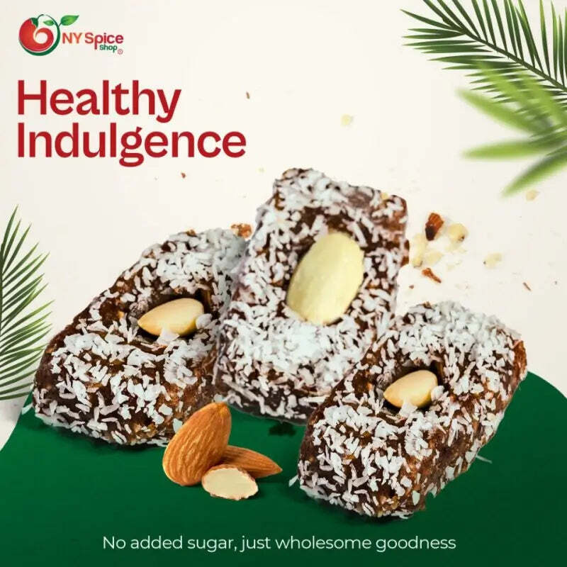 Coconut Almond Date Rolls Item Weight 8oz-5lb
