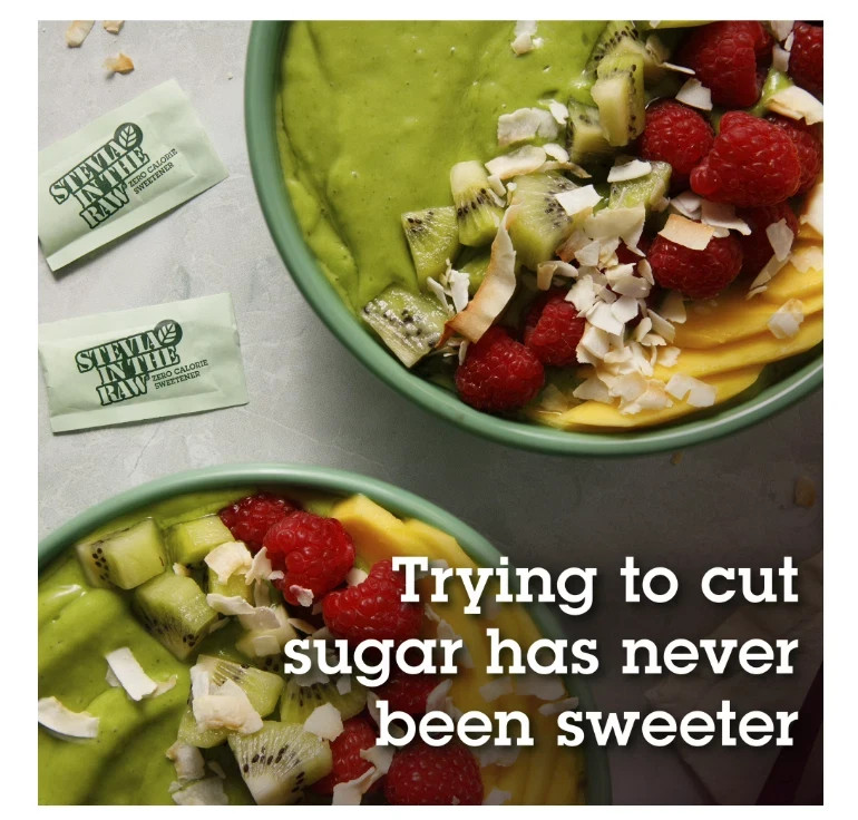 Stevia In The Raw Zero Calorie Sweetener, Sugar Substitute Packets, Vega, 125 Co