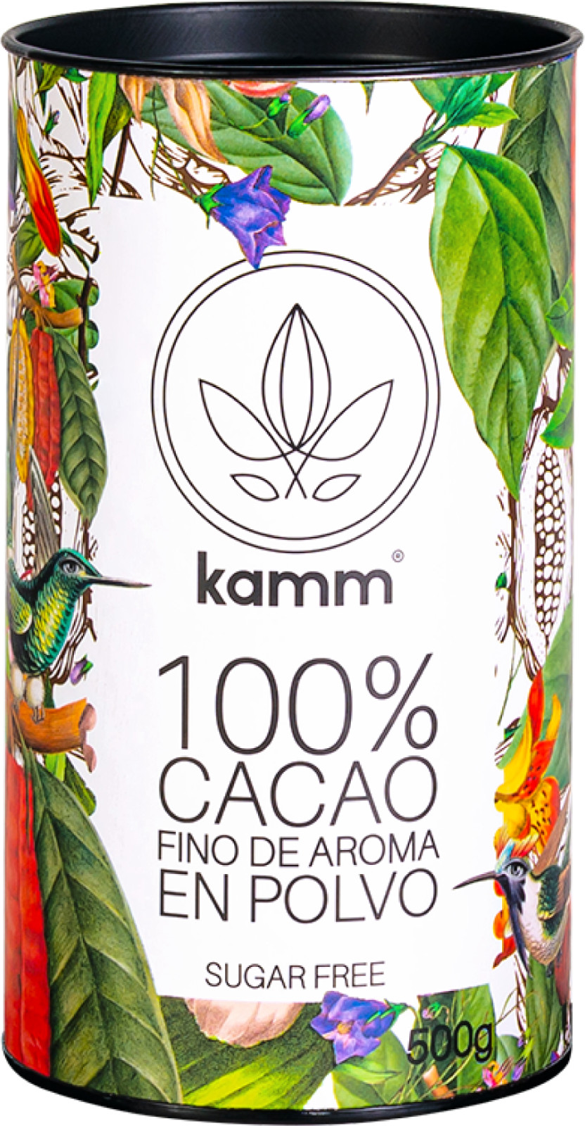 KAMM Organic Cacao Powder Master Box 22 Cans 22 LB Bulk Wholesale Ecuador