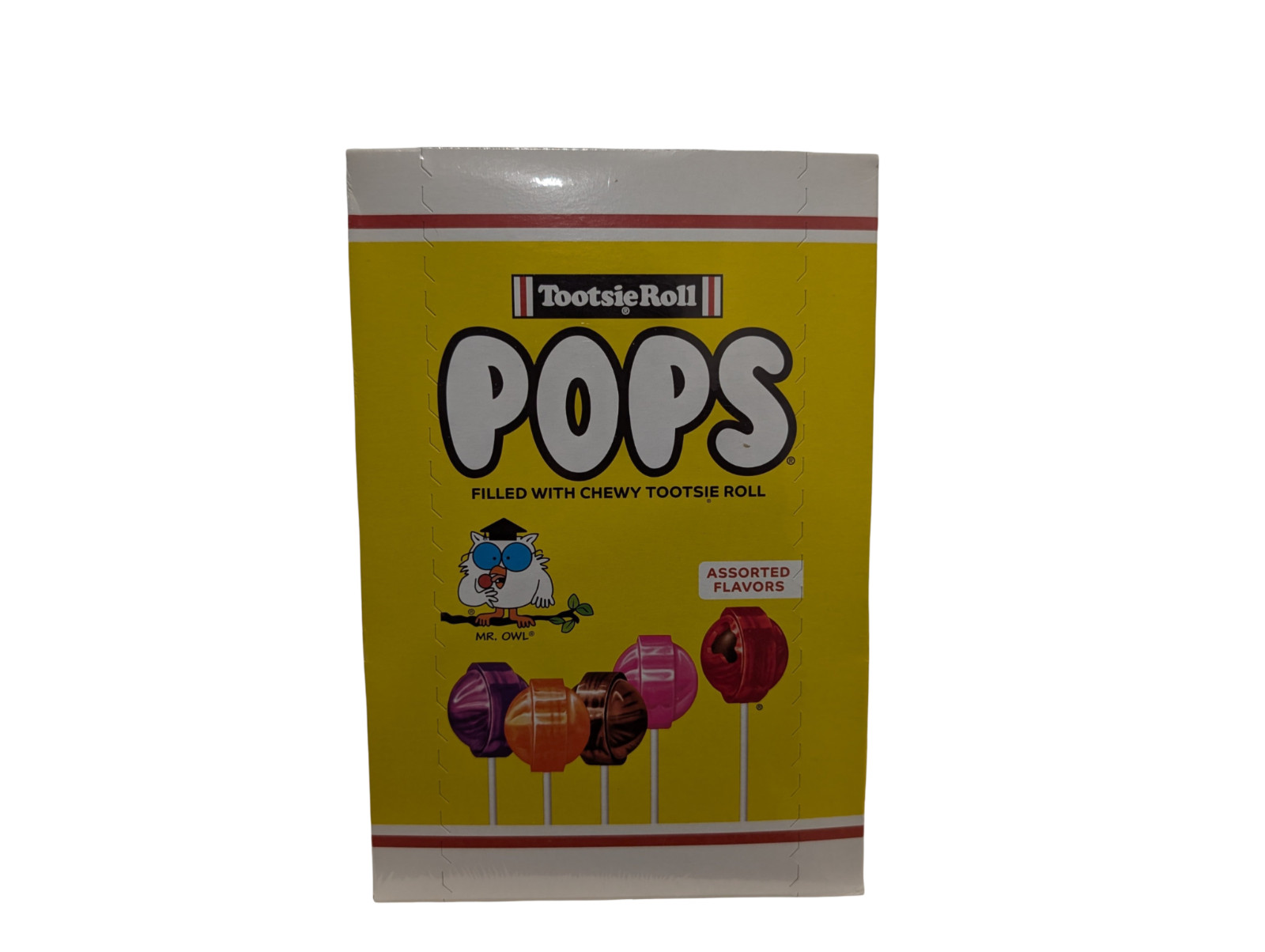 Box of 100 Count Tootsie Pops in sealed box Guaranteed Fresh