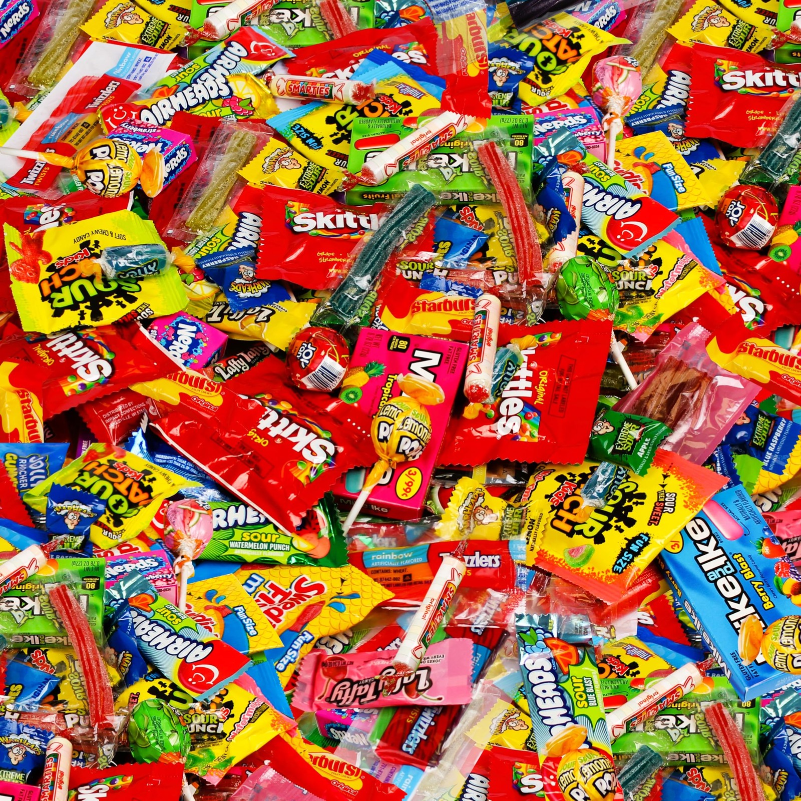 Bulk Candy Variety Pack 2 LB, Individually Wrapped Assorted Chewy & Hard 2LBS