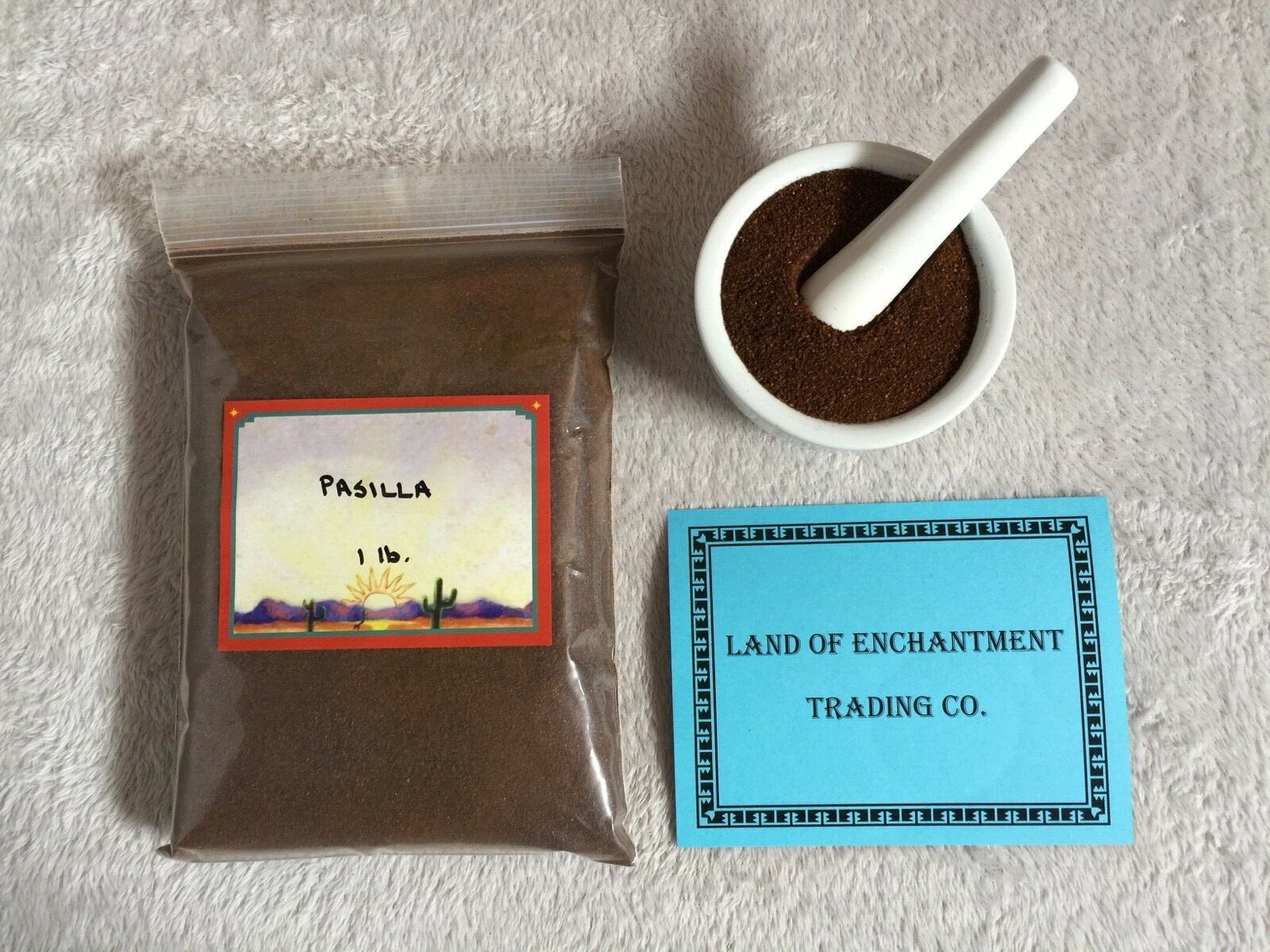 NMCHILEGIRL PASILLA CHILE POWDER 1 LB. Fresh! USA SELLER FREE SHIPPING!