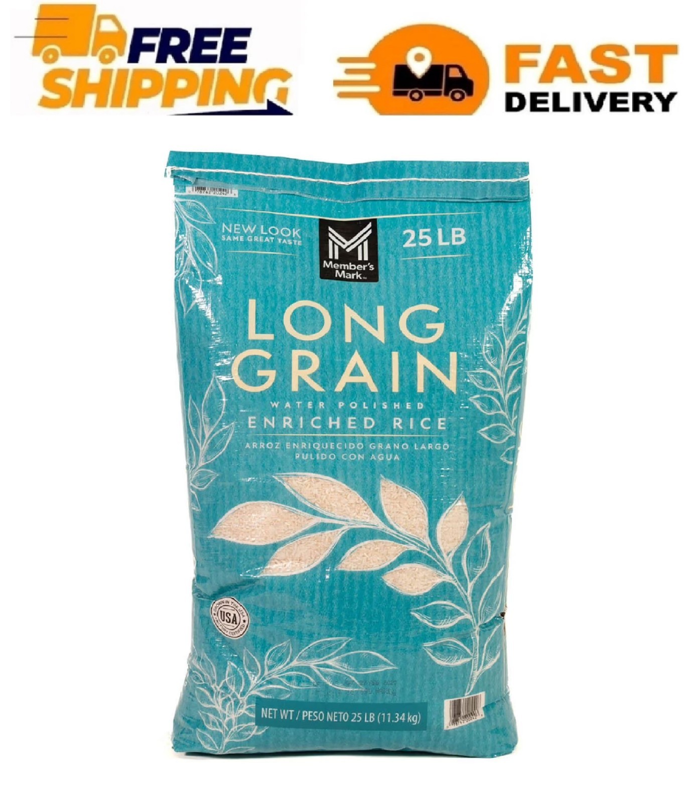 Member’s Mark Long Grain White Rice, 25 lbs.