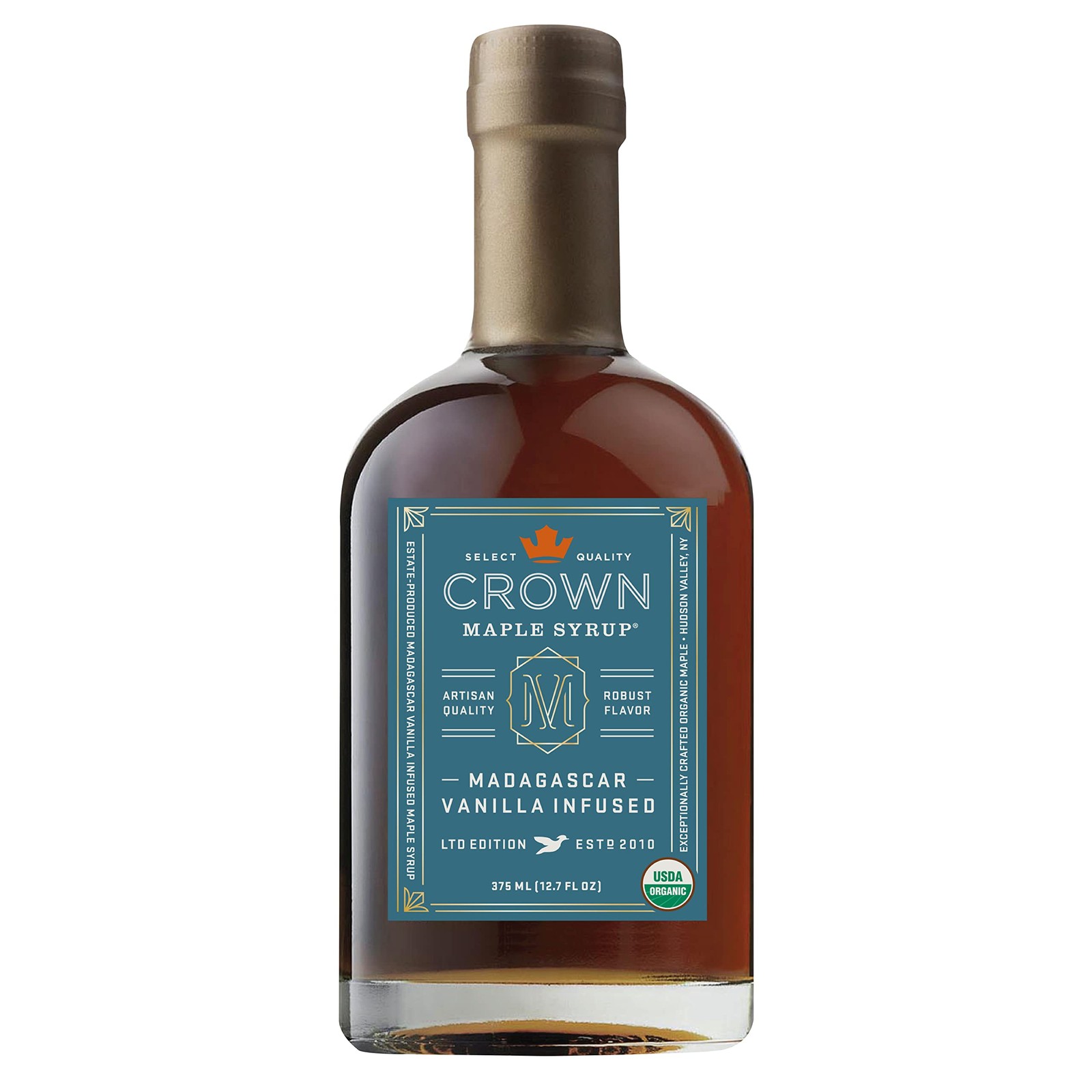 Madagascar Vanilla Infused Organic Maple Syrup, Pancakes, Baking, Cocktails &…