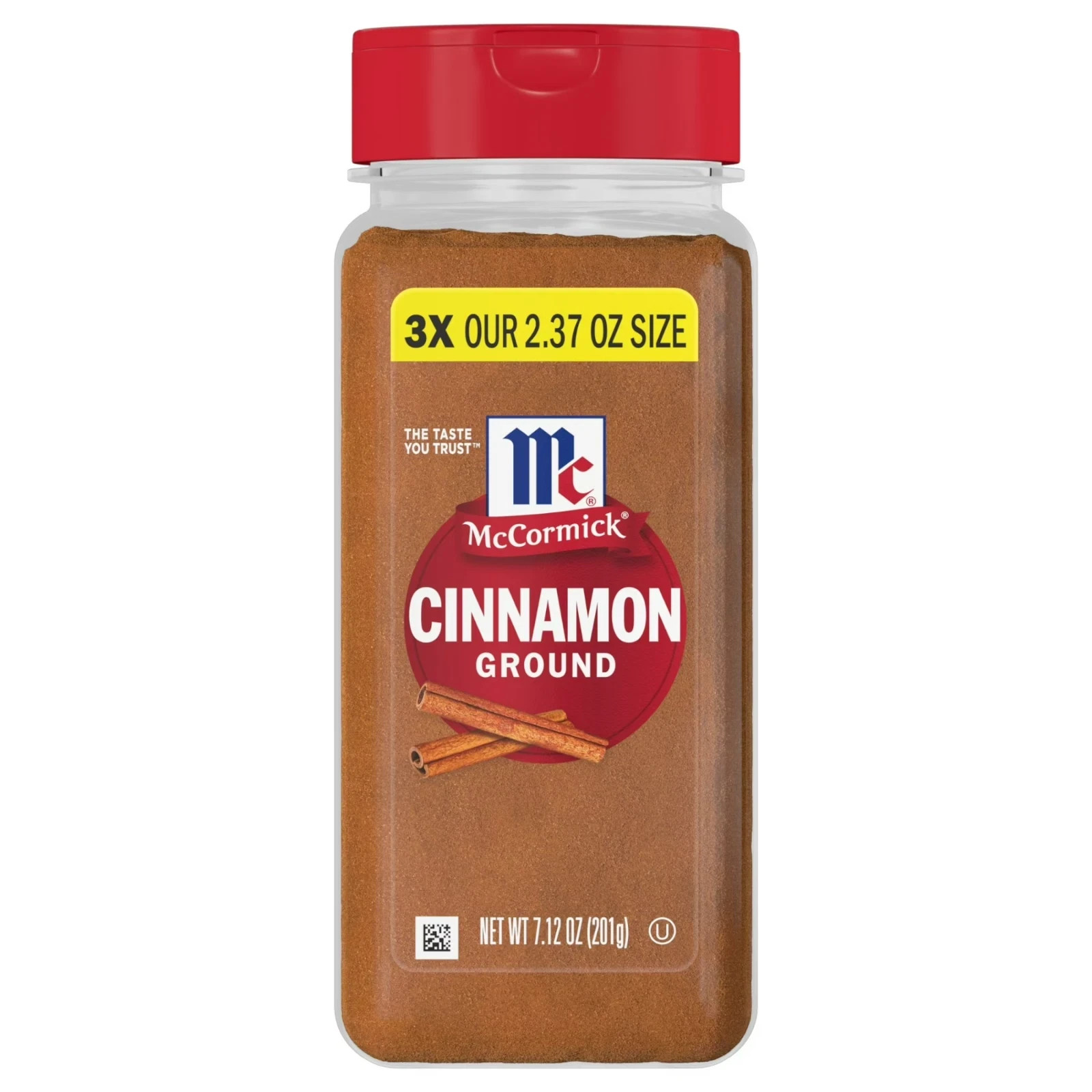mccormick kosher ground cinnamon 7.12 oz bottle