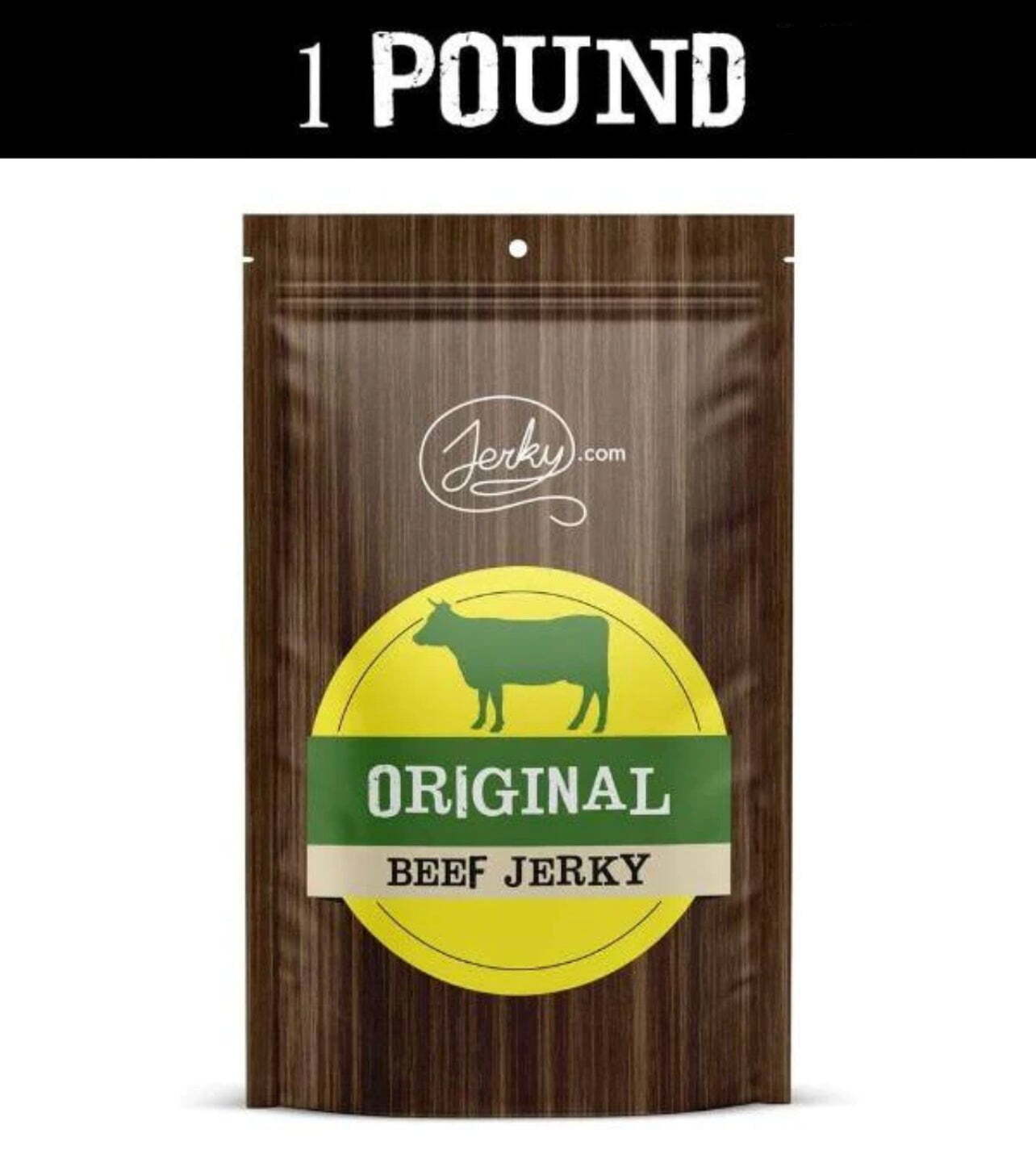 All-Natural Beef Jerky – Original – 1 Pound Bag