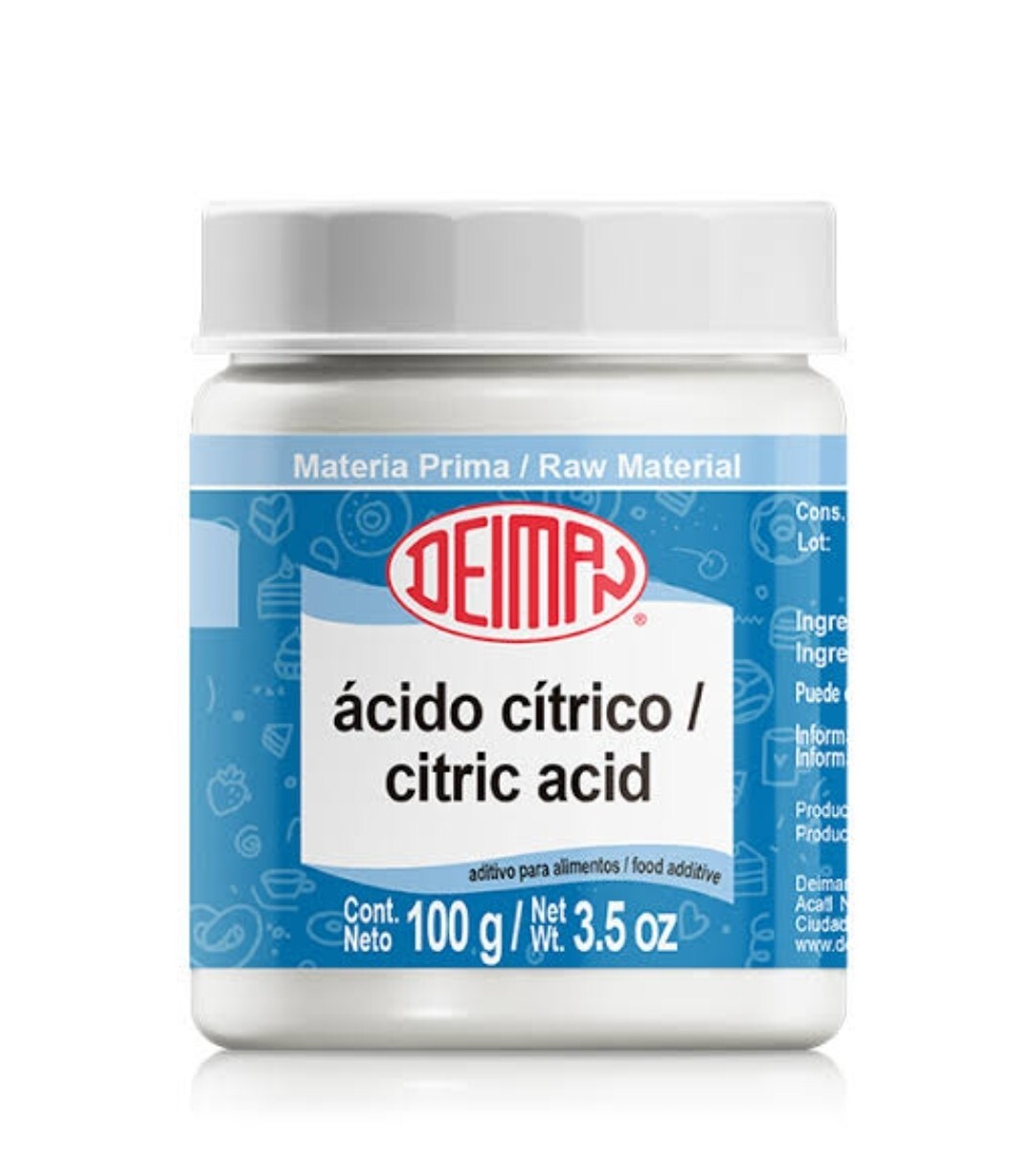 Deiman Acido Citrico 100 g 3.5 oz Food Additive