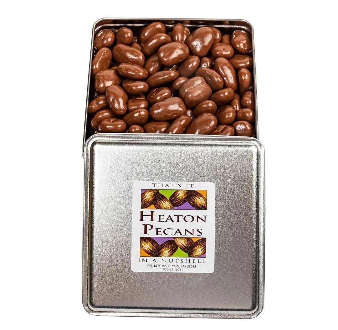 CHOCOLATE COVERED PECANS SOUTHERN NUT PECAN NUTS HOLIDAY BIRTHDAY GIFT 3.75 LBS!