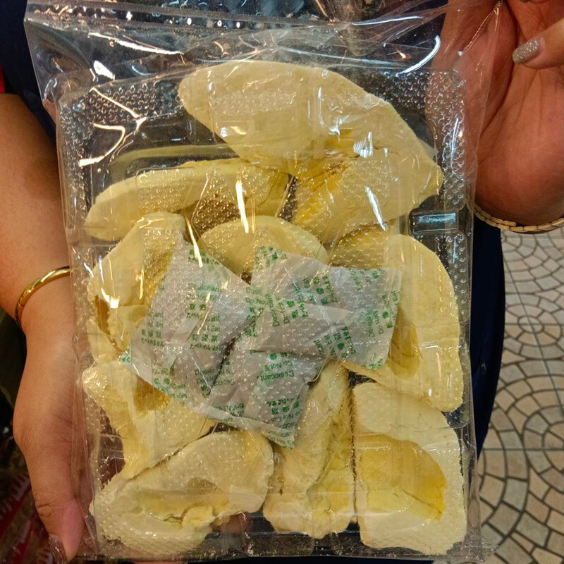 5 x 300g Freeze Dried 100% Monthong Durian Premium Grade Natural Fruit Snack DHL