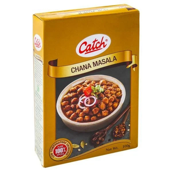 Catch Chana Masala Powder 100 Grams / 3.50 Oz Indian Spice Free Shipping to USA