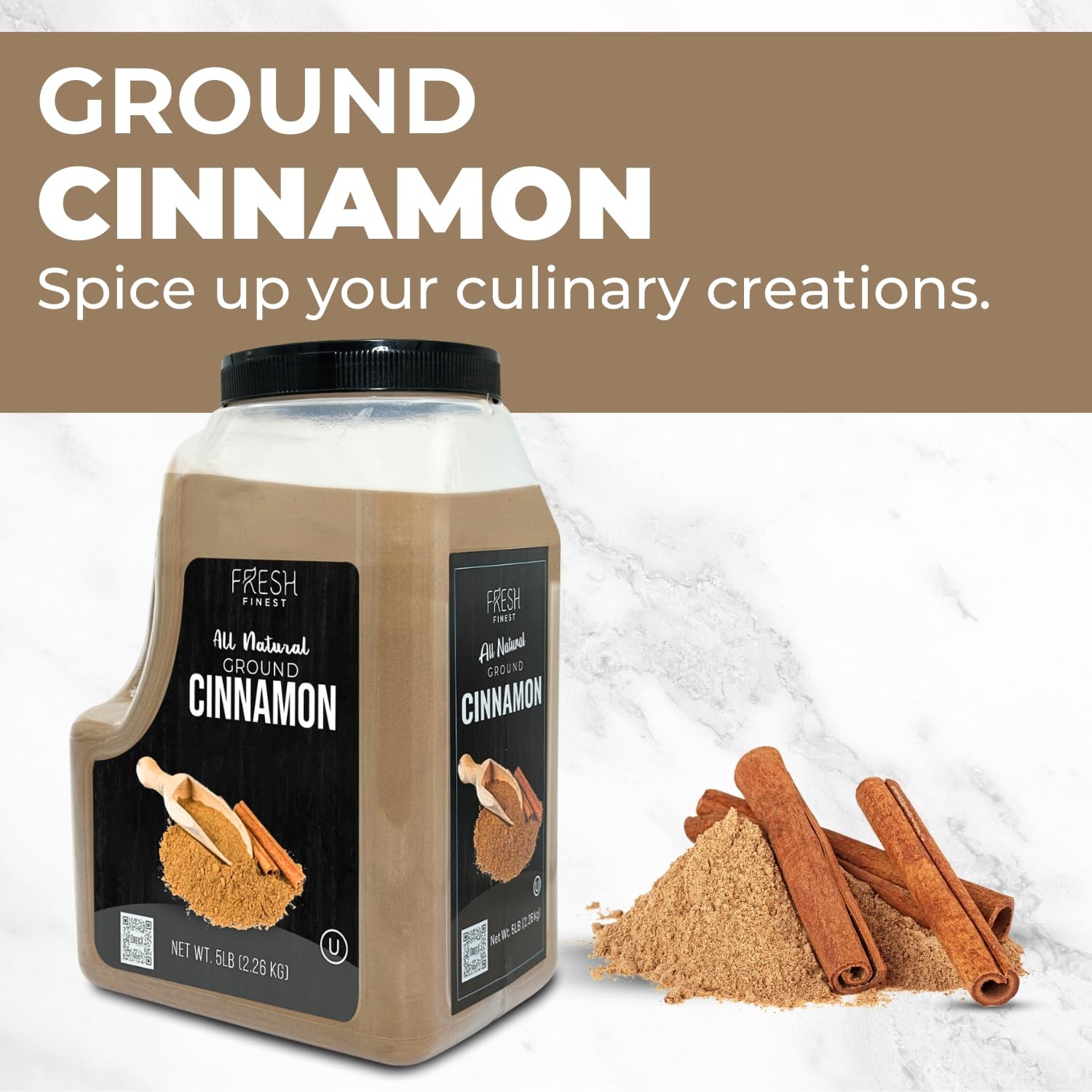 Bulk 5LB Ground Cinnamon Powder Wholesale Kosher Certified Bulk Cinnamon Ground
